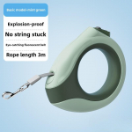 Koerarihm Automaatselt kokkut&otilde;mmatav koerarihm Koerakett Keskmine ja v&auml;ike koer jalutuskoera kutsika lemmikloomatarbed Free telescopic, explosion-proof