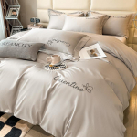 Luksuslik S&uuml;gis/Talv 4-osaline Voodipesukomplekt - Puuvillased Linad ja Tekikotid 1.5m fitted four-piece (200*230cm)