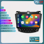 Ossuret Juhtmevaba Carplay Android 13 UIS7862S 2din Autoraadio Multimeediam&auml;ngija Honda Accord 7 2003-2007 jaoks 4G Navigatsioon GPS BT Roolinupu Kontroll RDS Bluetooth DVR P2CP 4Core 2G 32G