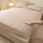 Veekindel tepitud madratsikaitsekate Paksenenud hingav madratsikate &uuml;hekohalisele, kaheinimese-, kuninganna-, kuningas-suuruses vooditele 90x200cm Only a sheet