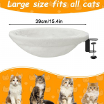 Kassi Kirjutuslaud Voodi Kirjutuslaud Kassi Ahven Mugav Pehme &Uuml;mmargune Lauaplaat Kassi Voodi Lauakinnitus Kassi Pesa Lemmikloomamatiga Kontori T&ouml;&ouml;laudkassi Voodi