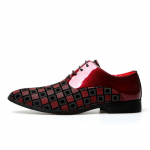 Elegantsed Sinised Meeste Vabaaja Nahast Kingad Mugavad Formaalseteks S&uuml;ndmusteks Terava Otsaga Paelad Meeste Ametlikud Kingad zapatos de vestir hombre 39