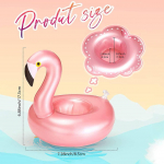 1 tk-Puhutav joogitopsihoidja &Uuml;kssarvik Flamingo Joogihoidja Ujumisbasseini ujuk Vannim&auml;nguasi Peokaunistus Baarialused