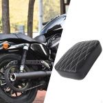 Leather Pillion Pad Pessenger Seat Passenger Black for x48 Grid