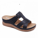Suvised naiste kiilsandaalid Premium ortopeedilised avatud varbaga sandaalid Vintage libisemiskindlad vabaaja naiste platvormiga retrojalatsid 42EU/CN43