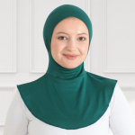 Sportlik hijab naistele, moslemi peapael, painduv t&uuml;drukute turban, &scaron;ikk islami spordir&otilde;ivas j&otilde;usaali jaoks, kaelusega kapott viskoos beež