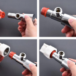 50 tk Kraani Lekkevaba Tihendus Tihend Seib Silikoon Toorv&ouml;&ouml; Kolmnurkne Ventiil Kummist Toru Voolik V&auml;ltida Tilkumist Lekkimist Pistik