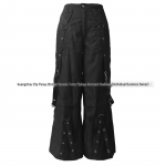 Tume T&auml;navastiilis V&otilde;rkkootud Patchwork Laiad Vabaajap&uuml;ksid Medium must