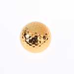 1 tk Peen T&ouml;&ouml;tlus Lihtne Kasutada Kuldset V&auml;rvi Golfipall Harjutamiseks V&otilde;i Turniiriks 1pc