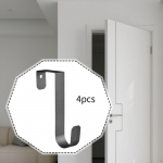 4 Pieces over The Door Hook Hanging Hanger Organizer for Kitchen Cabinet