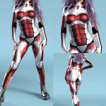 3D digitaaltr&uuml;kk Lavakost&uuml;&uuml;mid T&auml;iskasvanutele Halloweeni &Uuml;ritused Karnevali Teemapidu Cosplay Riietus M&auml;ngimine Jumpsuit Adults S