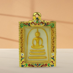Phra Somdej Buddha Tai Amulett Kaelakee Ripats Retro Vintage Kaitsev V&otilde;lu Talisman V&otilde;imas Rikkus Edu Tervis &Otilde;nn Ehted Tai Reprodutseeritud Matches the image