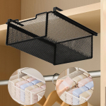 Hanging Underwear Organizer, Pull-out Drawer Basket, Sliding under-shelf Organizer must