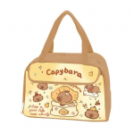 Yousheng Cartoon Lunch Bag Insulated Bag Large Capacity Zipper Closure Waterproof Easy to Clean Lunch Tote Bag with Handle A