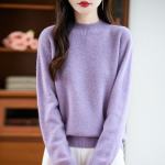 Naiste ka&scaron;miir kampsun Qinghe ka&scaron;miir 30% ka&scaron;miir 70% vill naiste s&uuml;gistalvine ka&scaron;miir kampsun pehme ja soe XXL