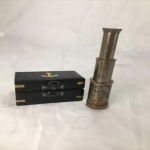 Mere S&otilde;jaline Antiikne Vanaaegne T&auml;ismessingist Piraadi Spiooniklaas Teleskoop M aero