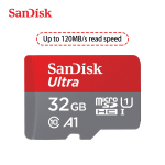 Sandisk TF-kaart 64GB 32GB M&auml;lukaart 128GB Ultra micro sd 256GB 512GB Class 10 Microsd SD-kaart 120MB/S UHS-I A1 Telefonile/PC-le Tahvelarvutile &middot;32GB