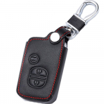 Toyota Ehtsast Nahast V&otilde;tmehoidja, Mark X, Prius, Crown jne. Nutikas v&otilde;tmekate v&otilde;tmehoidja, must *It fits the key must