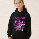K-pop Deemonik&uuml;ttide Kapuutsid T&uuml;drukutele &Otilde;huke Kapuutsiga Dressipluus S&uuml;gisene Spordidress Kapuutsiga Spordir&otilde;ivad Pikkade Varrukatega Pullover Laste R&otilde;ivad 140