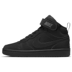 Nike Court Borough Mid 2 GS Kolmekordne Must Laste tossud CW5867-001 35.5