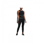 Nike triibulise disainiga treeningp&uuml;ksid Dry-Fit spordip&uuml;ksid naistele mustad ererohelised DQ6301-010 S