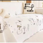 Nordic Style universaalne diivanitekk libisemisvastane katteriie T&auml;ielikult kaetud t&uuml;kid Katte diivanipadi liiv Four Seasons universaalne masinpestav 180*130cm