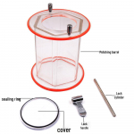 KT-6808 P&ouml;&ouml;rlev trummel: Ehete puhastus- ja poleerimismasin kullale ja h&otilde;bedale