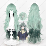Eto Yoshimura Cosplay Parukas 95cm Pikk Roheline Gradiendi Parukas Kuumakindel S&uuml;nteetiline Juuksed as the picture- white