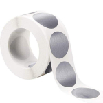 300 tk 1-tolline &uuml;mmargune h&otilde;bedane mahakraabitav kleebis Kraabitav siltide kleebis peotegevuseks kirjatarvete kleebis 1 Roll