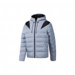 Reebok Moes L&uuml;hike Kitsa L&otilde;ikega Spordikihiline Vabaaja Jakk Meeste Joped Sinakashall DY6001 2XL