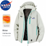 NASA MARVEL Men's Hooded Winter Outdoor Jacket 3XL