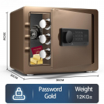 S&otilde;rmej&auml;lje + Parooli + V&otilde;tme turvakapp Vargusvastane turvaline salakapp Raha karp Kodu kontori hoiukapp 30CM password gold-2