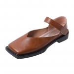 Naiste kingad 2024 Mokassiinid Kandiline ninaosa Naiste suvejalatsid Madala kontsaga Elegantsed Kontori Must Mood E Luksusbr&auml;nd Populaarsed 39 35