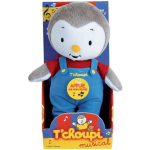 Jemini T'choupi peluche Tchoupi musical +/- 20cm puhas