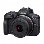 Canon EOS R100 peeglita kaamera standardse suumobjektiiviga komplekt (RF-S18-45) MustAPS-CUmbes. 356 g (EOSR100-1845ISSTMLK)