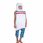 L&otilde;busad bowlingu cosplay kost&uuml;&uuml;mid t&auml;iskasvanutele One size fits all adults valge