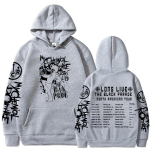 My Chemical Romance B&auml;ndi Hupparid Elagu Must Paraad 2025 Tuur Gooti Dressipluus Mehed Naised Vintage &Uuml;lesuurusega Pulloverid L gray
