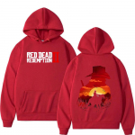 Kuum Red Dead Redemption 2 Prindiga Huppar Meeste K&otilde;rge Kvaliteediga Moodne &Uuml;lesuuruses Dressipluus Unisex Retro Pikkade Varrukatega Huppar S