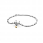 925 H&otilde;be Euroopa Valge Kivi T&auml;ht Leht Pannal Klamber Madu Kett Suurus 16-21cm K&auml;ev&otilde;ru Bangles Ehted Aksessuaarid V&otilde;lu 16cm