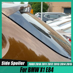 BMW X1 E84 2009-2015 l&auml;ikega must ABS plastikust auto tagumine pakiruumi aken K&uuml;lg Canard Splitter spoileri tiiva h&auml;&auml;lestus Gloss Black