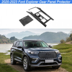 Autotarvikud Ford Explorer 2023 2022 jaoks Stiilne roostevabast terasest s&uuml;sinikkiust k&auml;igukangi paneeli kriimustusplaat 2023 TQW Black XC