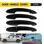 Black Car w/ Keyless Door Handle Cover For 14-24 Mini Hatch Countryman F55 F60 V