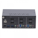 Commutateur KVM - STARTECH - 2 Ports - 4K 60Hz - USB 5Gbps - &Eacute;mulation USB