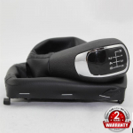 Skoda SUPERB MK2 II 2 2008 2009 2010 2011 2012 2013 6-k&auml;iguline Auto Manuaalne K&auml;igukangi Nupp PU Nahast Mansetiga