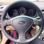 DIY Must Kunstnahast Roolikate Wrap Subaru Forester 2005-2007 Outback 2005 2007 Legacy 2005-2007 jaoks Blue Thread