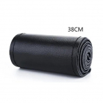 GNUPME Hand-Stitched Steering Wheel Cover 36-40cm DIY Leather Braid on the With Needles Thread Car-Styling Steering Covers Red Thread 40cm 1