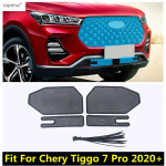 For Chery Tiggo 7 Pro  Car ect Screening Mesh Front Grille ert Net Engine Protection Accessories Exterior Refit