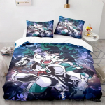 Uus Anime Minu Kangelaste Akadeemia Tekikate Komplekt HD Tekikate Laste Voodipesu Komplektid Voodipesu Magamistoa Dekoratsioon EU Single(135*200cm)3pcs