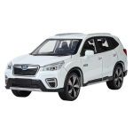 1/30 Subaru Foresteri maastur Sulamist valatud maastikumudel Arvuti t&ouml;&ouml;laua kaunistused Laste kingitus S&uuml;nnip&auml;evakingitus poistele Kollektsioon valge
