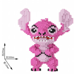 33CM Stitch Plokid - Parim isetehtud ehitusm&auml;nguasi lastele ja t&auml;iskasvanutele, kes armastavad v&auml;ljakutseid Iseliimuv pusle ehitusplokid